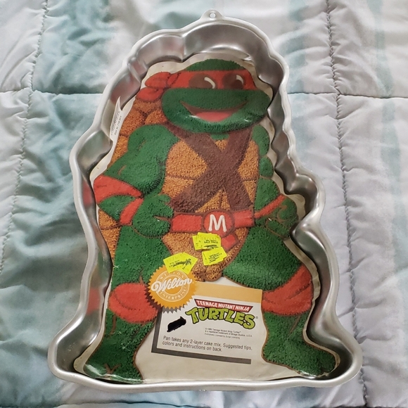 1989 Teenage Mutant Ninja Turtles Cake Pan